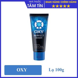 Kem sữa rửa mặt Oxy 100g | 50g Perfect Deep Wash Oil Control White Complete Total anti-acne Prime Multi Action ngừa mụn