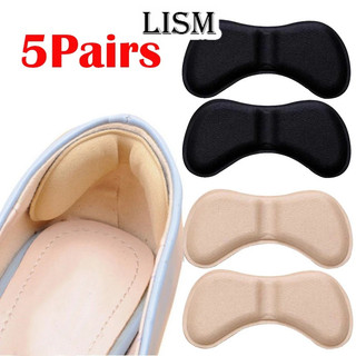 Set 5 Cặp Miếng Dán Gót Giày Cao Gót 4D Giảm Đau Lưng