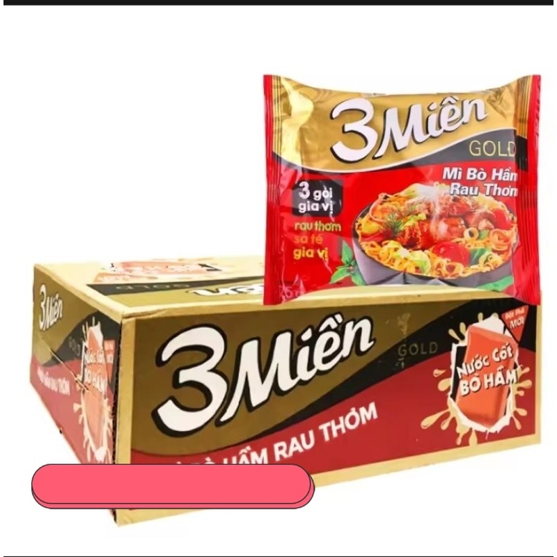 Thùng Mì 3 miền bò hầm rau thơm
