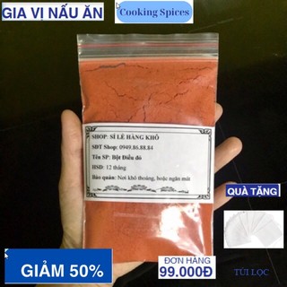 100gr bột điều đỏ làm bò khô, ướp thịt..