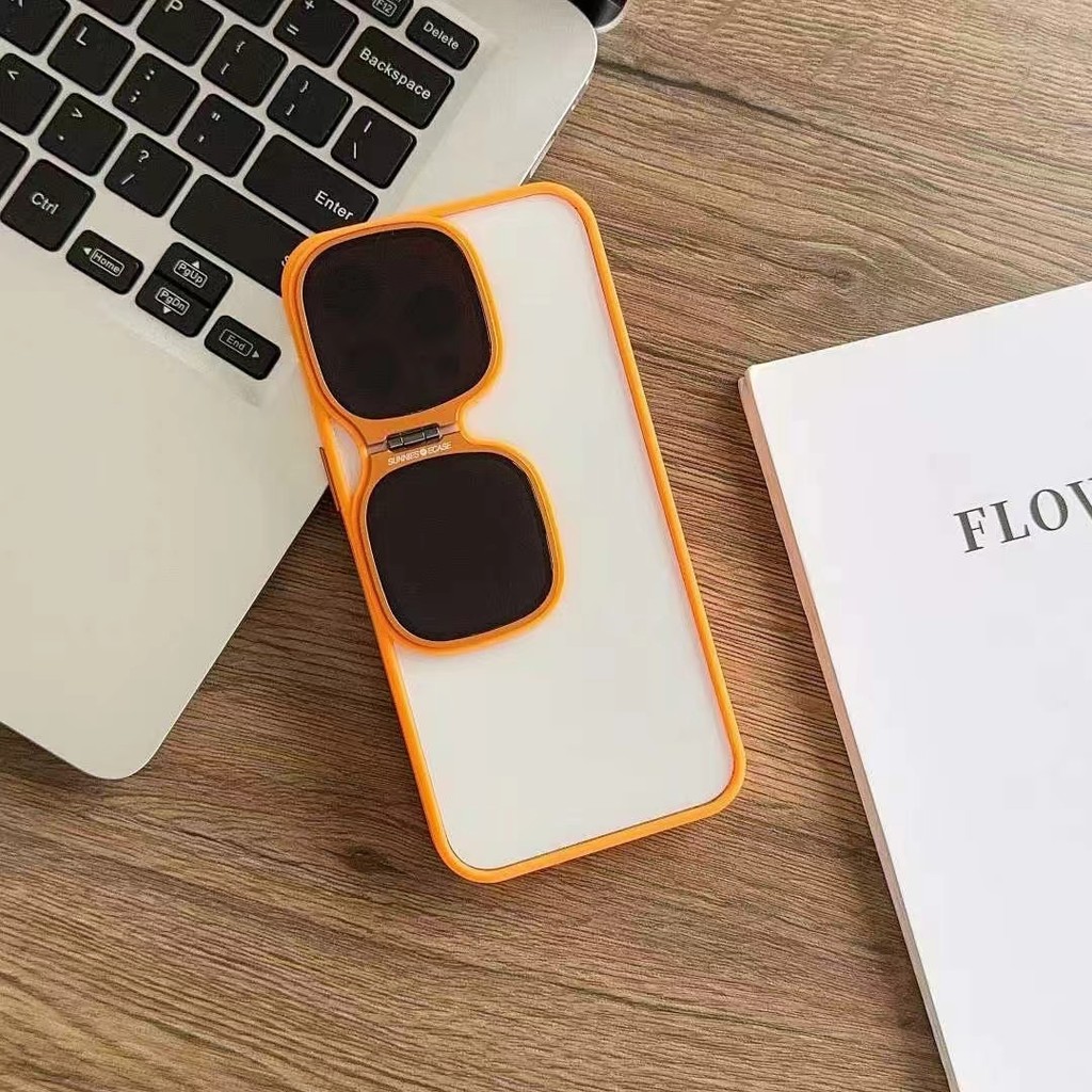 Giá đỡ kính râm Điện thoại di động Nắp xe động cơ chống rơi trong suốt Vỏ bảo vệ Apple, iPhone 15 14 13 12 11 8 7x xs pro plus max pro max