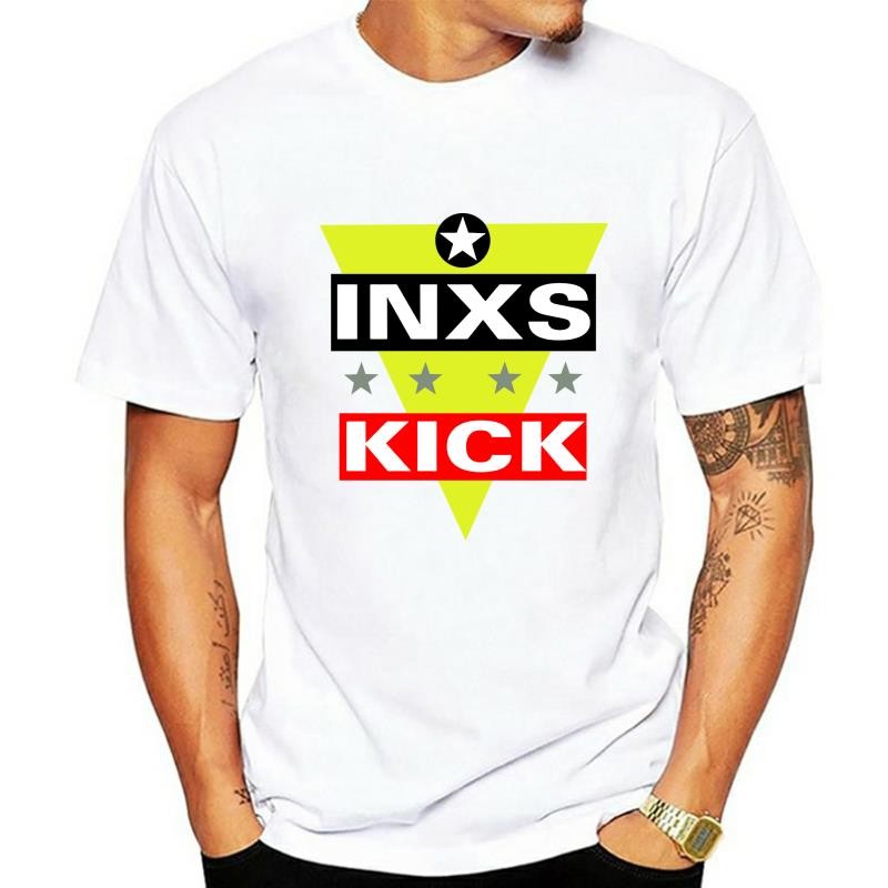 Áo thun cổ điển Inxs Kick Off Tour America Tour 80S