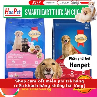 HCM- Smartheart Thức ăn chó dạng hạt cao cấp cho chó tốt lông