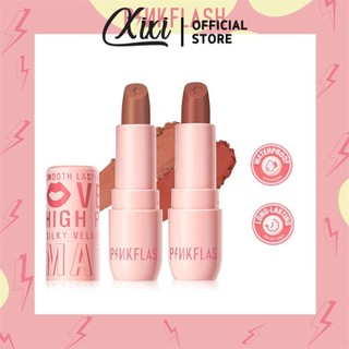 Pinkflash Velvet Matte Lipstick Chống Thấm Nước Lâu Dài Chống Dính Cốc Son Bóng Màu Cao Rendering ﻿