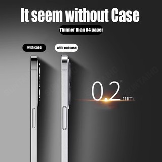 Suntaiho Ốp Lưng iPhone Siêu Mỏng Trong Suốt Mờ Nhám Đen Chống Bẩn Chống Vân Tay IP Chống Sốc Cao Cấp Mềm Màu Trắng Ốp Điện Thoại  Cho Iphone 16 15 14 13 12 11 Pro Max