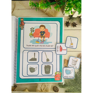 [Autismshop] []Học liệu bé chuẩn bị
