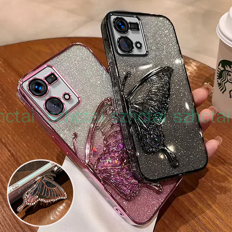 Ốp lưng OPPO Reno 7 4G OPPO Reno 7 5G RENO 7 PRO Mạ điện sang trọng Vỏ bảo vệ lấp lánh Shinny Vỏ chố