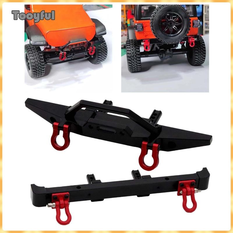 Tooyful 2 Chiếc 1: 12 Nhôm RC Trước Và Sau Phụ Kiện Dễ Dàng Lắp Đặt Phụ Kiện Cho MN128 1: 12 RC Xe B