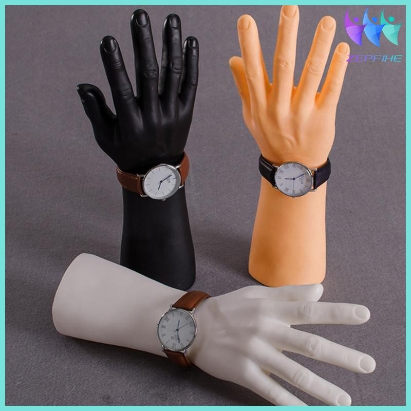 Male Mannequin Hand Jewelry Display Holder Stand Glove Stand Holder Organizer