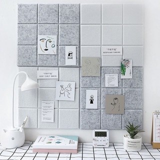 Bảng ghim nỉ dán tường bảng ghi chú gắn tranh ảnh decor phòng đáng yêu