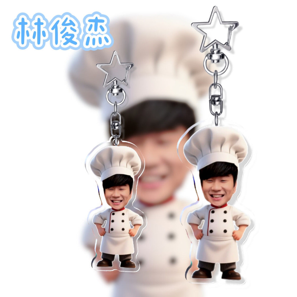 Mặt dây chuyền thần bếp ngoại vi của JJ Lin dễ thương và cao cấp Yq8eZU2.my20250718