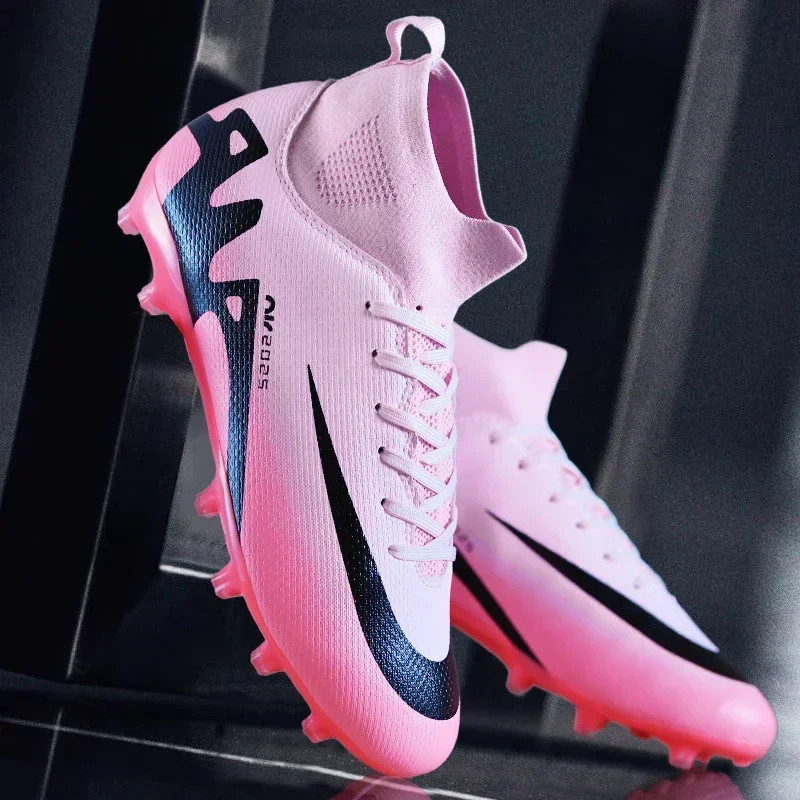 Chuyên Nghiệp Mới Nam Giày Bóng Đá Bé Trai Giày Bóng Đá Mắt Cá Chân Chống Trơn Trượt TF / FG Giày Thể Thao Thoải Mái Unisex TRJSZ