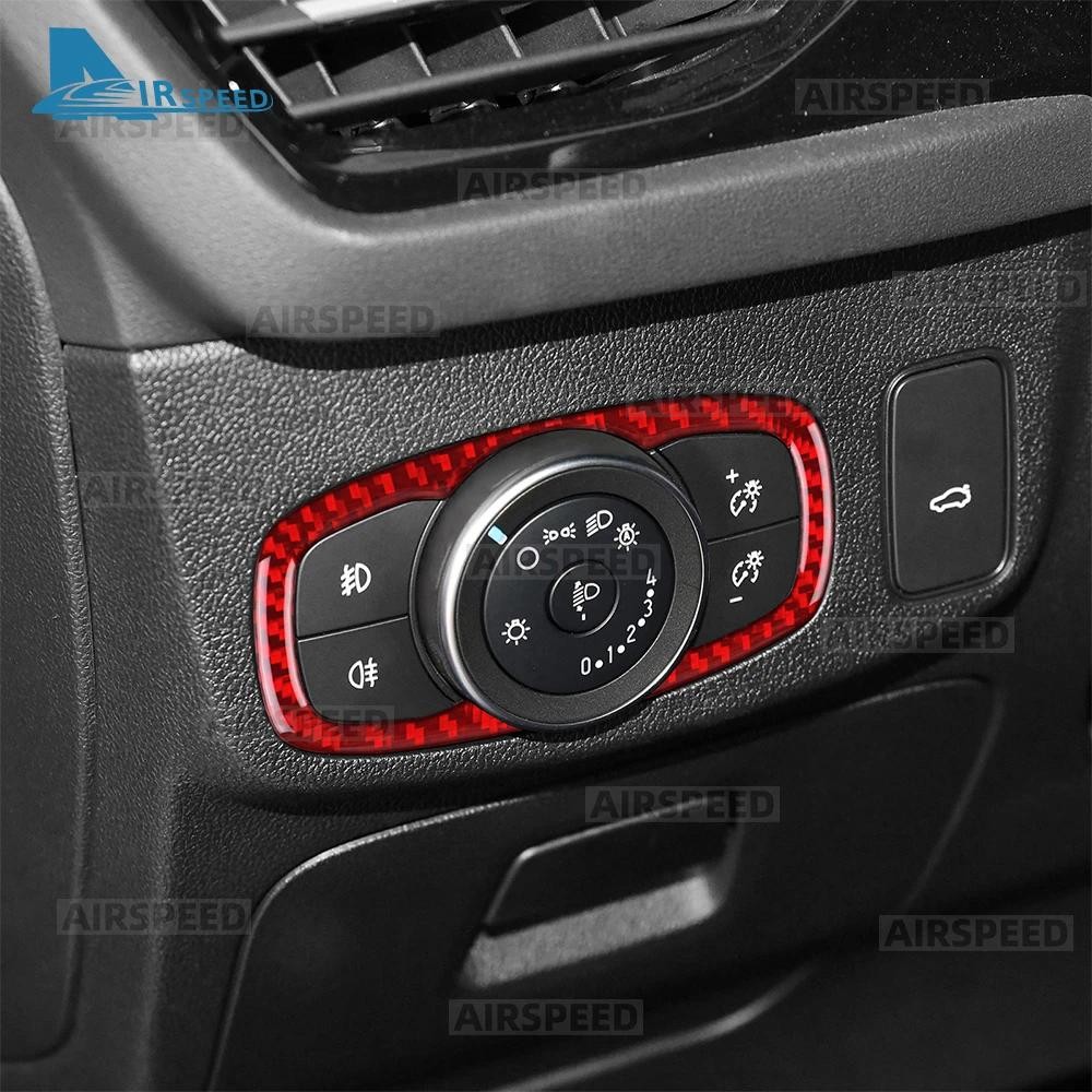 Thật Mềm Sợi Carbon LHD RHD Miếng Dán Dành Cho Xe Ford Focus / Focus ST 2019 2020 2021 2022 2023 202