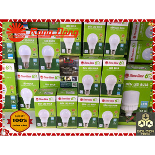   Rạng Đông Giá Sỉ  Bóng đèn Led bulb Tròn 3w - 5w - 7w - 9w - Ánh sáng trắng 6500K - Vàng 3000k - Model Bulb A 