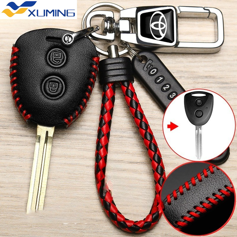 XM Vỏ chìa khóa xe Toyota cho Toyota wigo 2016 - 2019 Grand Avanza Calya Agya raize Avanza E 2024 Gi