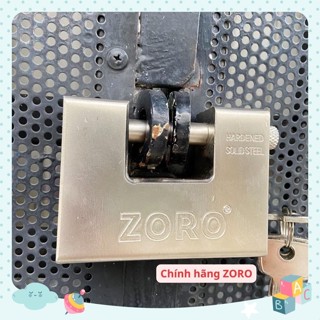 Ổ khoá cửa cầu ngang ZORO nặng 1kg1 chống cắt chống đập chống đục, siêu chịu lực chống trộm