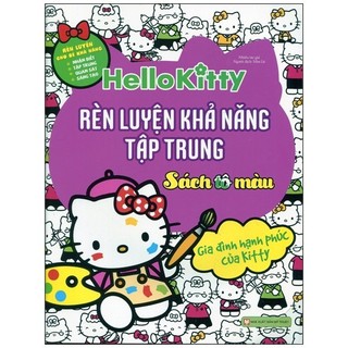 Sách rèn luyện khả năng tập trung - hello kitty