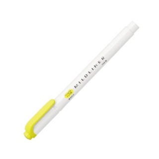 Viết Lông Dầu Dạ Quang Mildline Zebra Wkt7-Mly - Vàng Chanh - Zebra