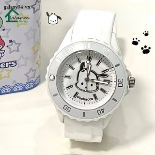 Sanrio Đồng Hồ Điện Tử Chống Thấm Nước Kiểu Dáng Thể Thao Cho Bé Trai Và Gái