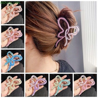 Novalink Bướm Vuốt Tóc, Mũ Đi Biển Nhựa Kẹp Tóc Hàn Quốc, Mũ Đội Đầu Ngọt Ngào Đuôi Ngựa Tóc Barrettes Phụ Kiện Tóc Bướm Cá Mập Kẹp Du Lịch Dạo Phố