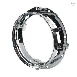 Giá đỡ gắn đèn pha tròn 7 Inch Tương thích với giá đỡ đèn pha sửa đổi chống gỉ sơn phun xe máy
