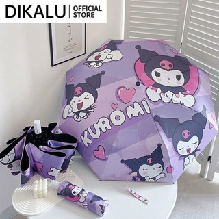 Sanrio Ô UV Anime Kuromi Ô Tự Động Gấp Di Động Bỏ Túi Dù Che Nắng Hoạt Hình Bảo Vệ Tia UV Trẻ Em Quà Tặng beautysecret1