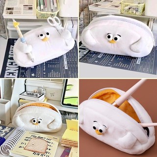 Dễ Thương Sang Trọng Loopy Seagull Hộp Đựng Bút Chì Dung Tích Lớn Túi Đựng Đa Năng Sinh Viên Văn Phòng Phẩm Hộp Đồ Dùng Học Tập