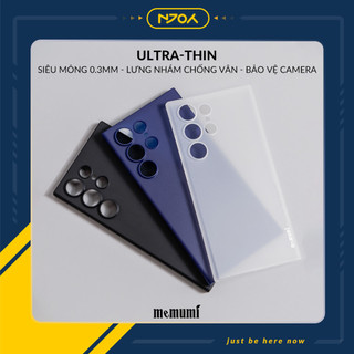 Ốp Lưng Memumi Nhám Chống Vân Tay Siêu Mỏng Bảo Vệ Camera Cho Samsung S23 S24 Ultra Njoyshop