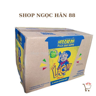 Thùng xúc xích lắc heo cao bồi lắc phomai/xốt 48 hộp x 4 cây