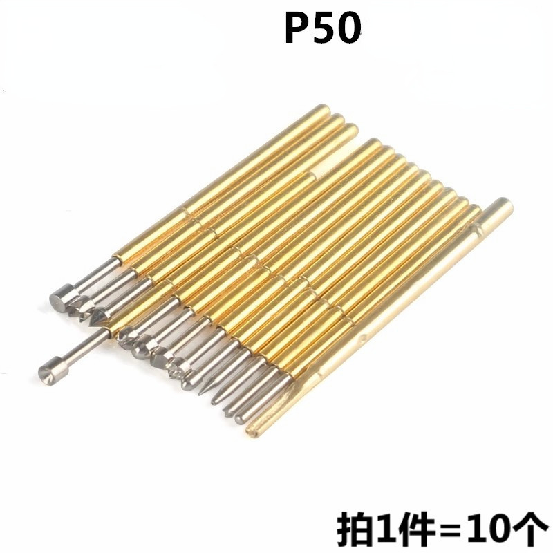 Pin thử nghiệm P50-D2 Tròn Q2 Bốn móng vuốt 2S G2 P50-A2 / Cup Pin nhọn P50-D2 Tròn P50-E2 / 90 Độ Ô