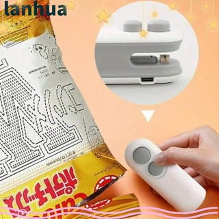 Lanhua Mini Sealer Heat Sealer, Máy hút chân không Máy bịt kín di động có thể sạc lại, Sử dụng tại nhà Túi nhựa 2 trong 1 Máy hàn nhiệt Snack Niêm phong