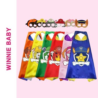 [TẶNG MẶT NẠ] Bộ Áo Choàng Siêu Nhân - Biệt Đội Chó Cứu Hộ PAW PATROL Hóa Trang Halloween, Đồ Chơi Trung Thu Cho Bé