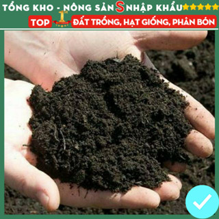  1KG đất sạch trồng cây đất giàu dinh dưỡng chuyên trồng hoa cây cảnh rau củ quả 