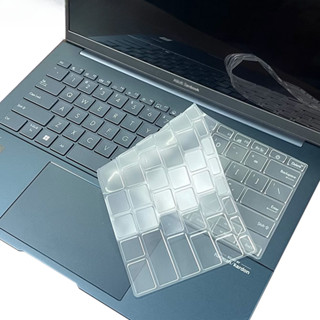 Vỏ Bàn Phím Laptop Cho Asus Zenbook 14 OLED UX3405MA UX3405 UX3405MA-PZ075W 2024 Silicon Trong Suốt Bảo Vệ Da