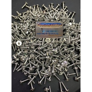 Ốc 6li25 Dù Salaya chuẩn inox 304 bắt baga bụng xe cùng kích thước . DoChoiXeMay