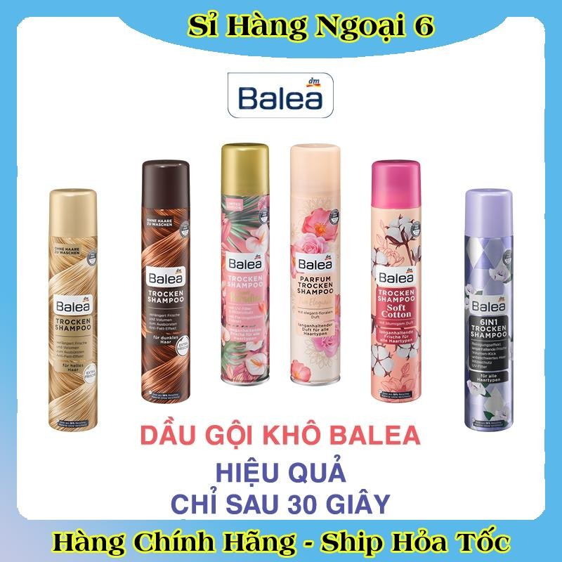 Dầu gội khô Balea dưỡng tóc mềm mượt, tóc sạch bồng bềnh 200ml của Đức- Date mới nhất