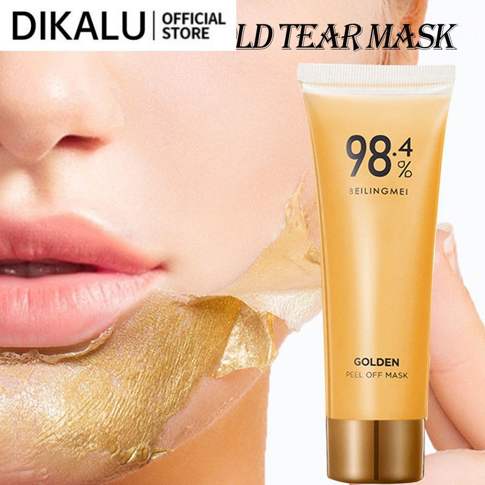 Bei Lingmei Peel Off Mask Mềm mại săn chắc và phục hồi làn da Dưỡng ẩm nhanh chóng Hấp thụ sức sống cho làn da Thư giãn Nuôi dưỡng da mặt Mặt nạ nước mắt vàng beautysecret1 beautysecret1