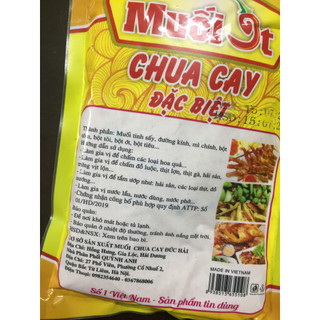 500gr Muối gia vị chấm chua cay