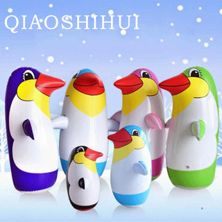 Đồ Chơi Lật Đật Hình Chim Cánh Cụt Hoạt Hình Bằng PVC 36cm/45cm/70cm
