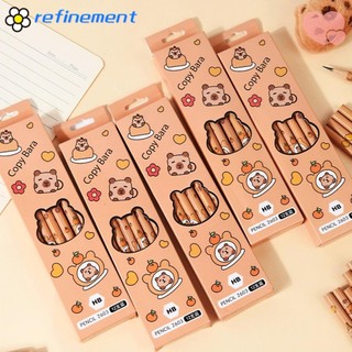 Phiên BẢN 12 Cái / bộ Bút Chì Gỗ, Bút Chì Viết HB Hoạt Hình, Đồ Dùng Học Tập Capybara Phác Thảo Vật Dụng Cho Trẻ Em Học Sinh