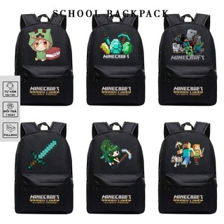 HOT BÁN CHẠY NEW Balo Đi Học Trò Chơi Minecraft Cực HOT!! giá xưởng