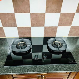 Bếp gas âm đôi Electrolux EHG8251BC / EHG8250BC/ EHG723BA Trưng Bày mới 98-99% Đánh lửa IC bằng pin Ngắt ga tự động