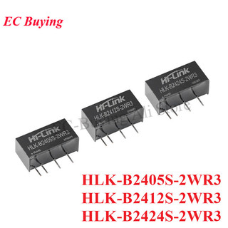 Mô-đun nguồn chuyển mạch cách ly DC-DC 24V sang 5V 12V 24V 2W Nguồn điện Bảo vệ ngắn mạch HLK-B2405S-2WR3 HLK-B2242S-2WR3