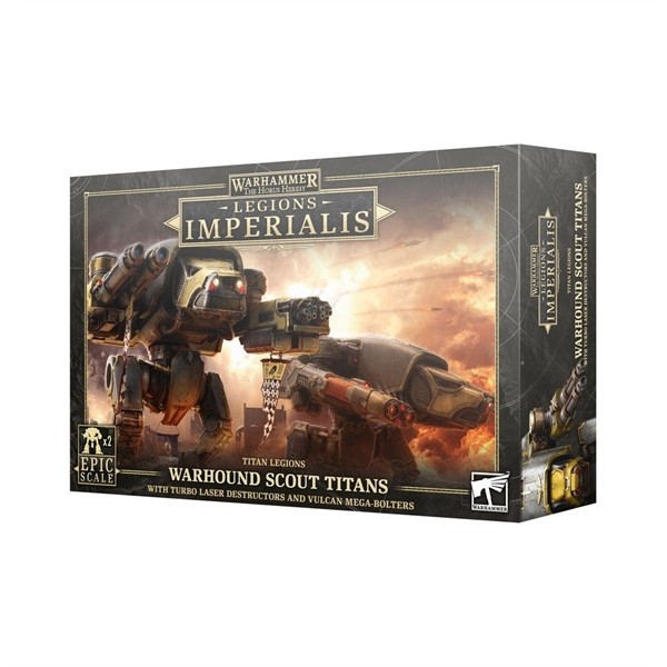 WARHAMMER: THE HORUS HERESY: LEGIONS IMPERIALIS:WARHOUND SCOUT TITANS (Bộ)