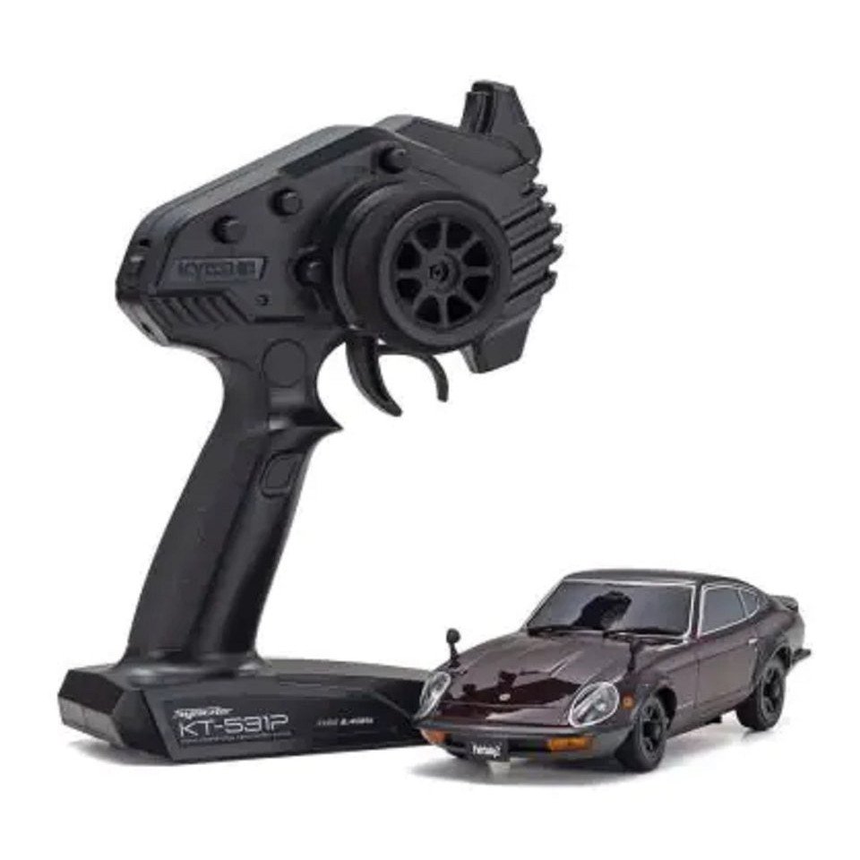 Kyosho Mini-z Ready Set AWD Nissan Fairlady 240ZG White 32637MR
