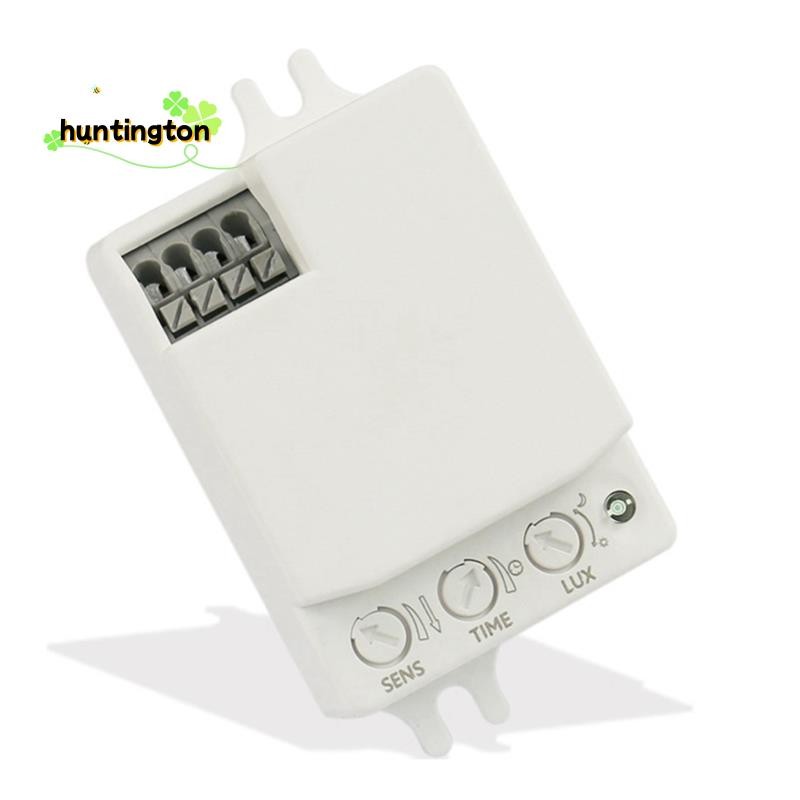 Công tắc cảm biến chuyển động Radar vi sóng Mini 5,8 GHz AC85-265V Công tắc cảm biến cơ thể con ngườ