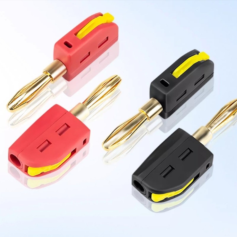 HL Dây silicon linh hoạt 4mm Banana Plug Test Leads 5 mét cho đầu dò vạn năng