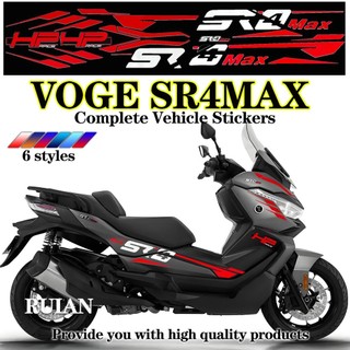 Dành Cho Xe Máy VOGE SR4Max PRO full body Decal vinyl Bao Bì Decal Bộ SR4Max PLAY Phụ Kiện Xe Máy Dán Decal