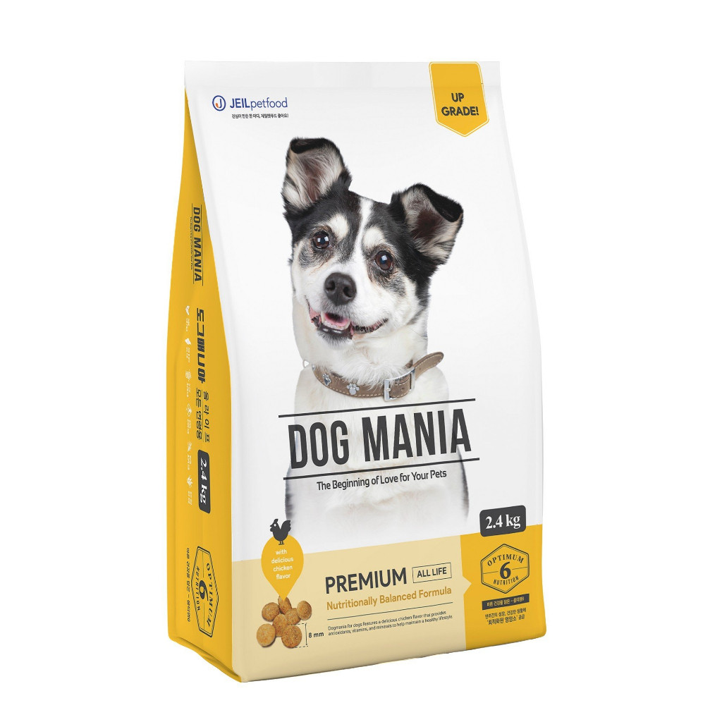 Dog Mania 1kg nguyên seal Thức ăn cho chó  Hàn Quốc-Dog&Cat