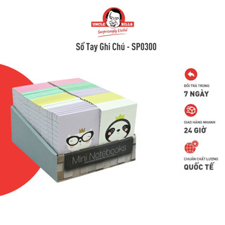 Sổ tay ghi chú 60 trang uncle bills hình thú mini tiện lợi dễ dùng đáng yêu - sp0300